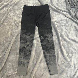 Gymshark Black and Gray Leggings